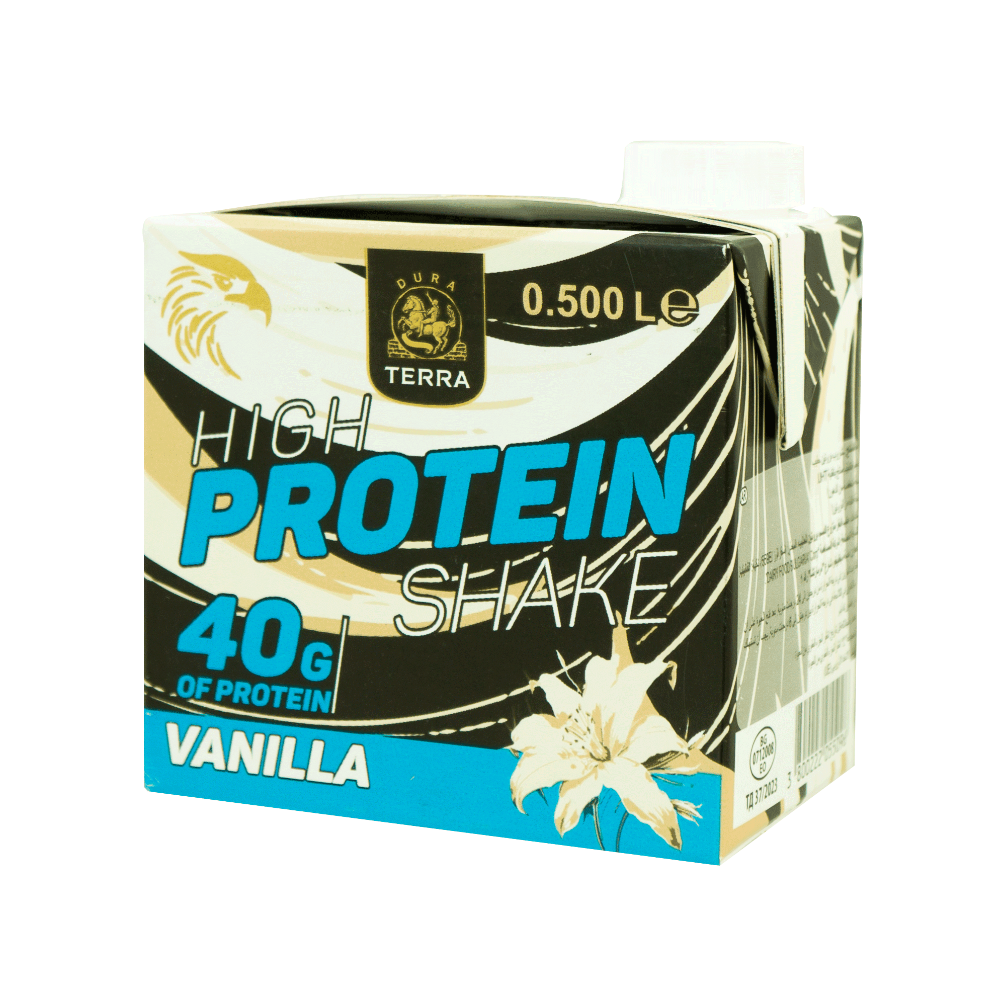 Dura Terra Shake Proteic UHT cu Aroma de Vanilie 500ML