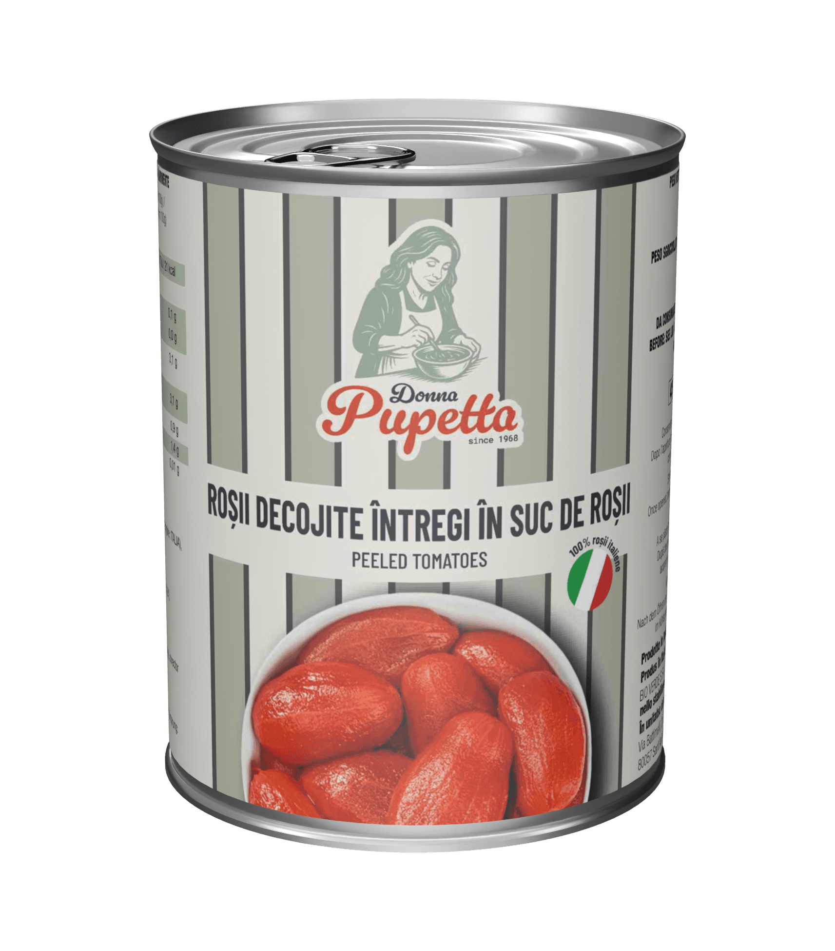 Donna Pupetta Whole Peeled Tomatoes 400g / 240g drained